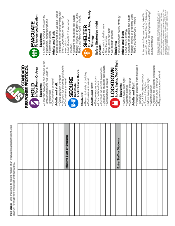 SRP K12 2021 Red Green Roll card